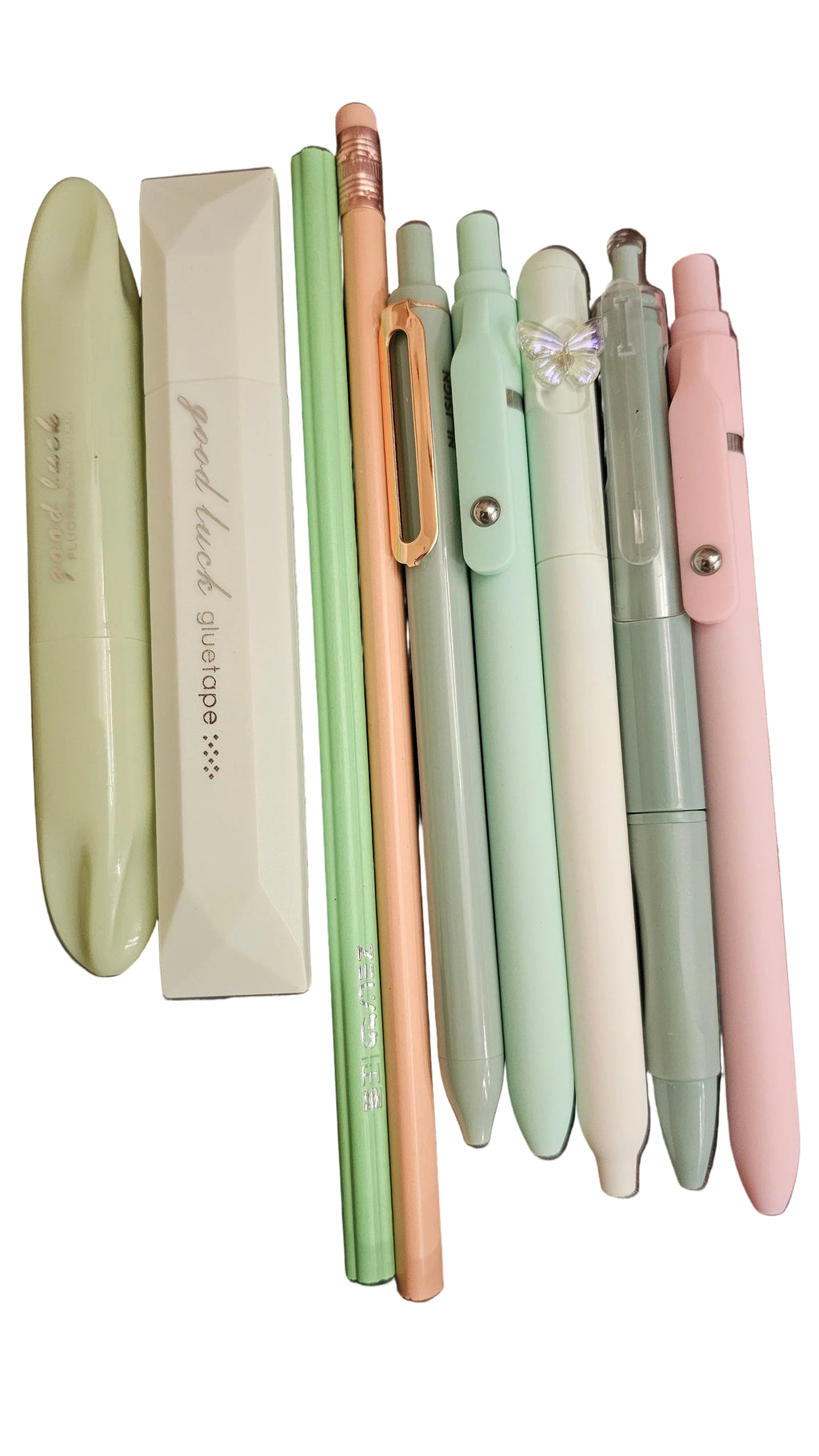 Sage & Blush Pastel Stationery Gift Box