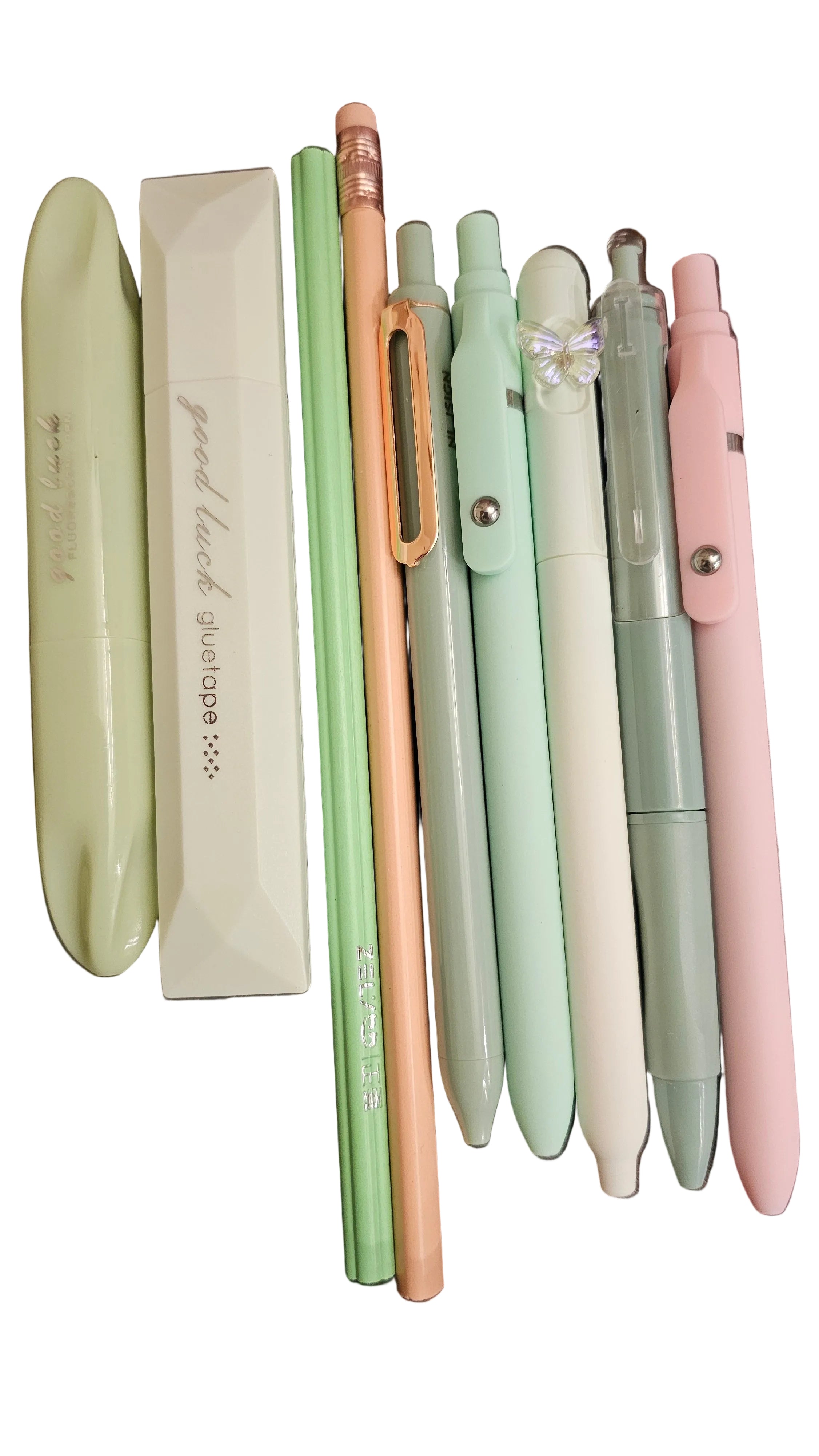 Sage & Blush Pastel Stationery Gift Box