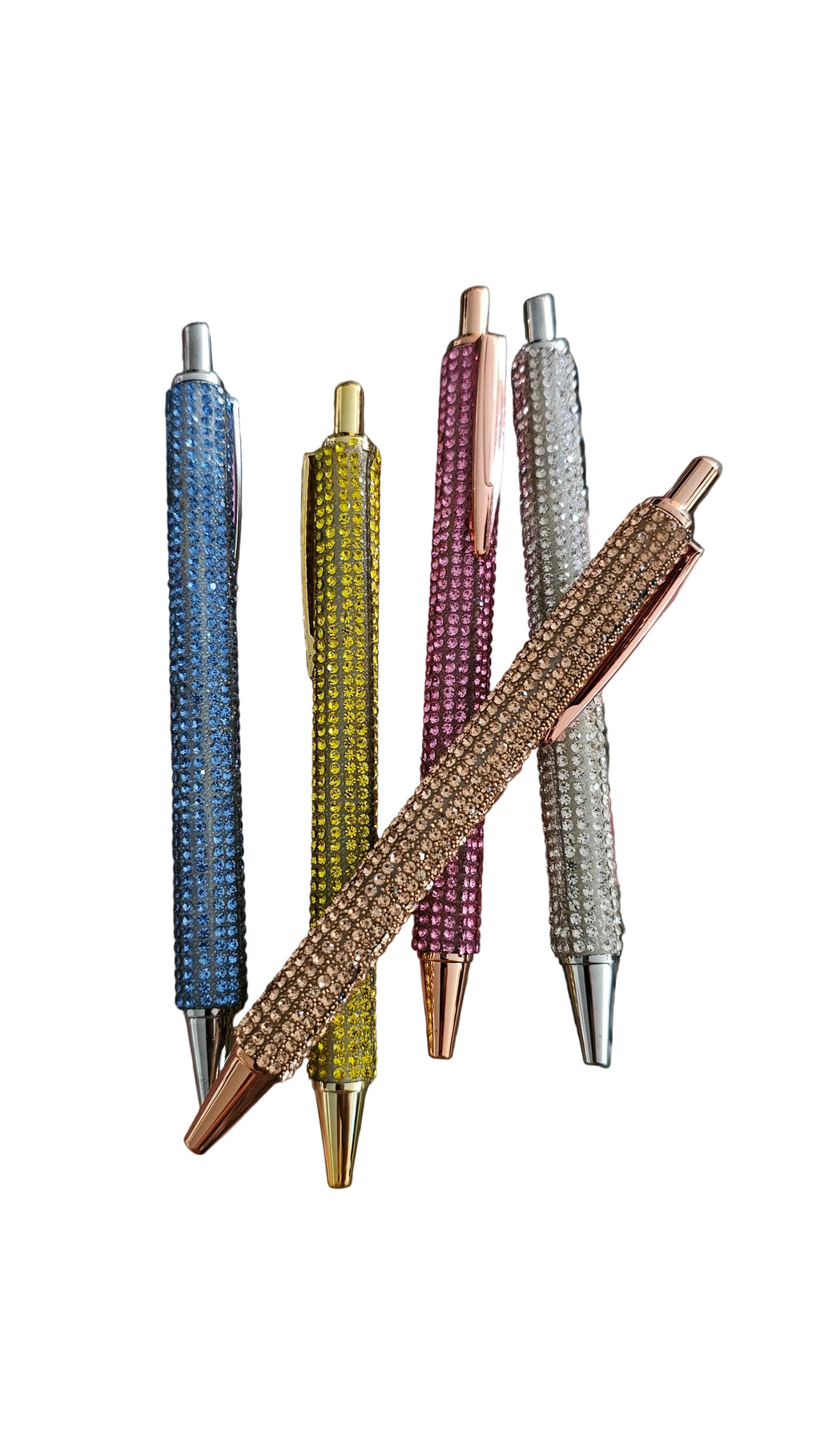 Crystal Rhinestone Pen Bundle – Set of 5
