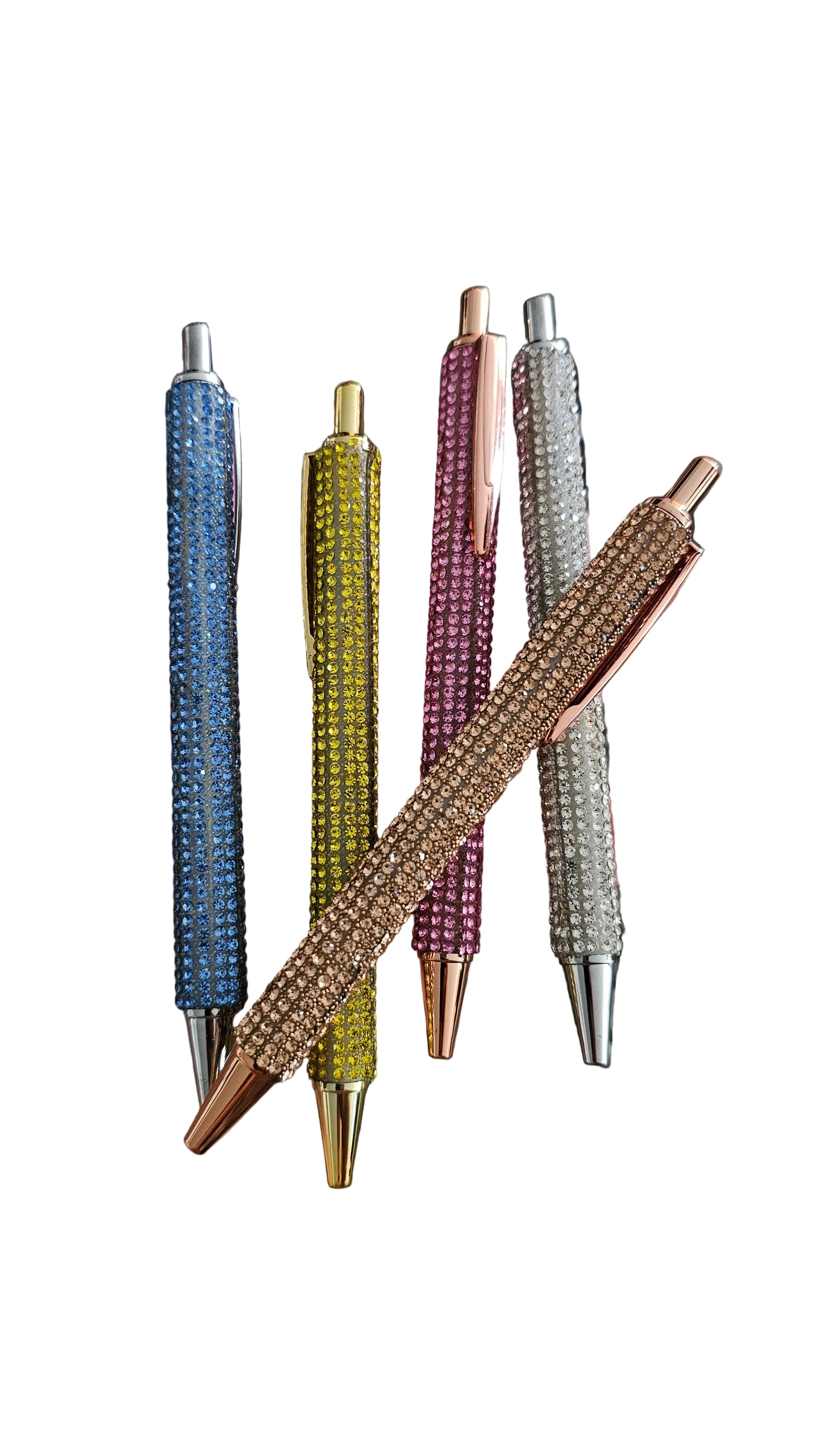 Crystal Rhinestone Pen Bundle – Set of 5