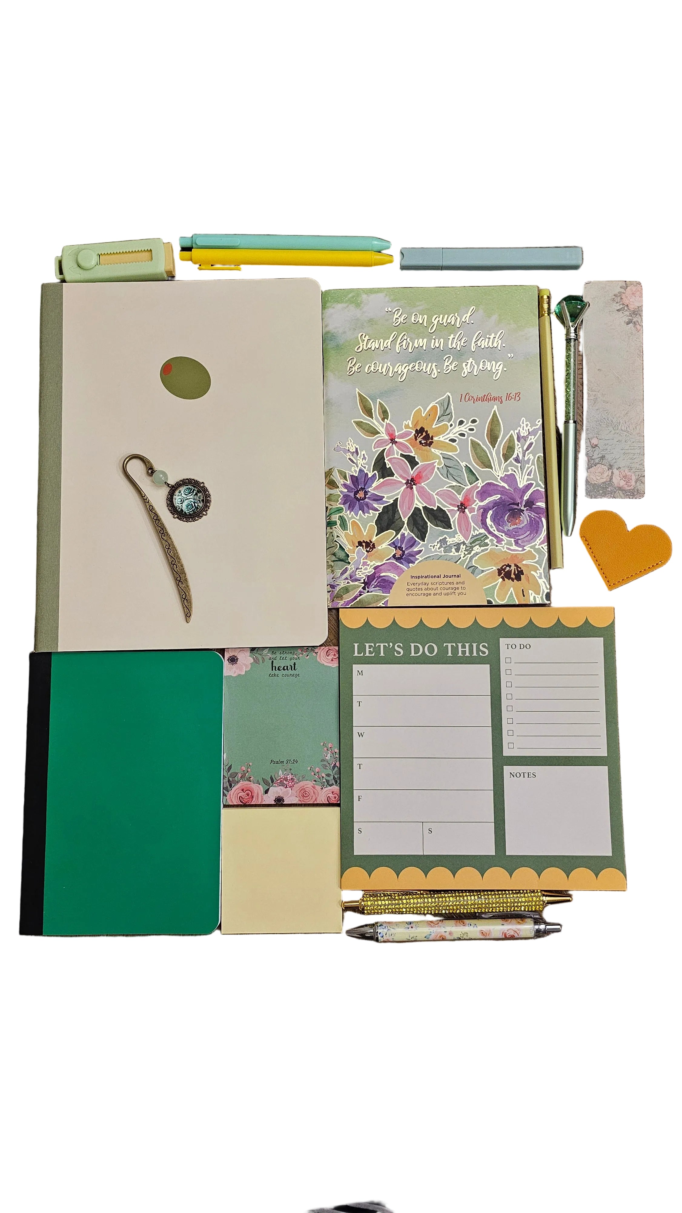 Verdant Grace Stationery Gift Set