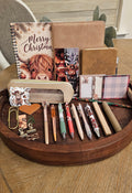 The Golden Highland Christmas Premium Stationery Gift Set