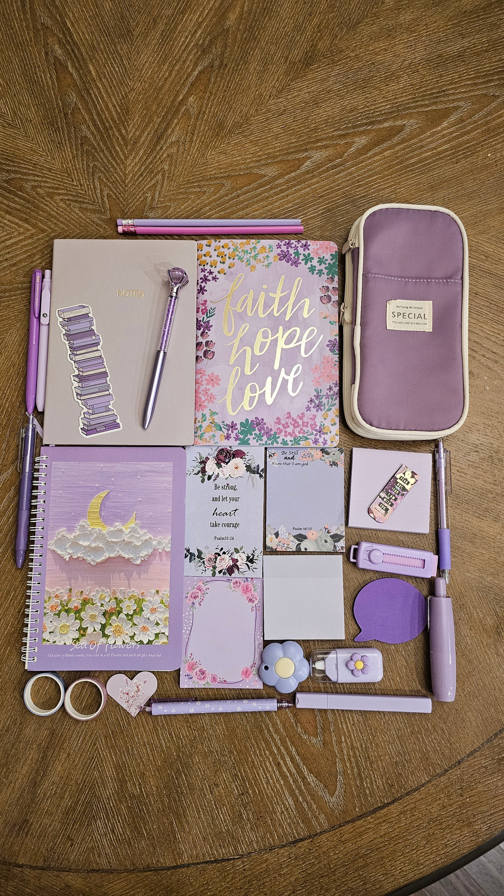 Faith, Hope & Love Stationery Gift Set