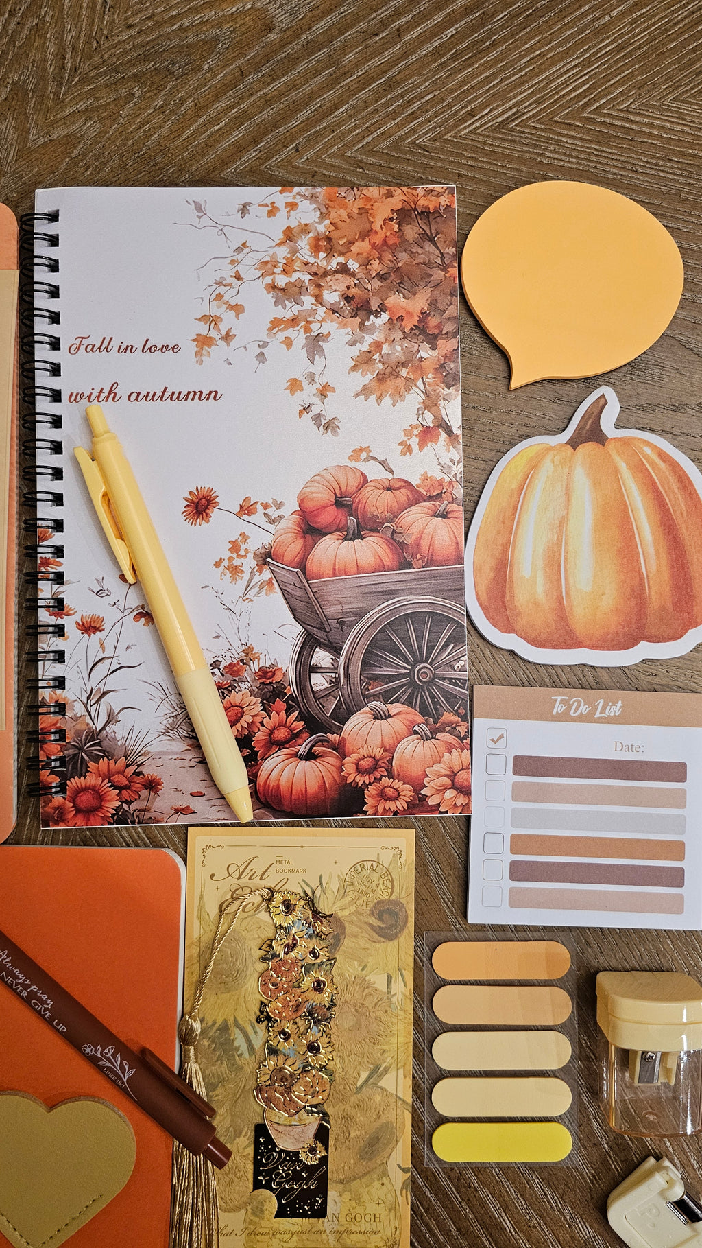 Autumn Harvest Stationery Gift Set