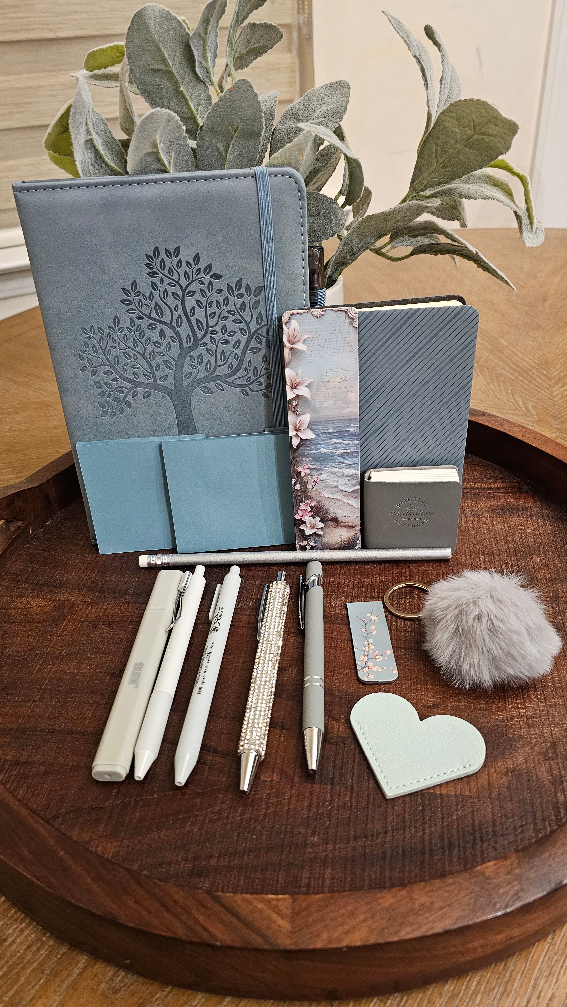 Silver Serenity Stationery Gift Set