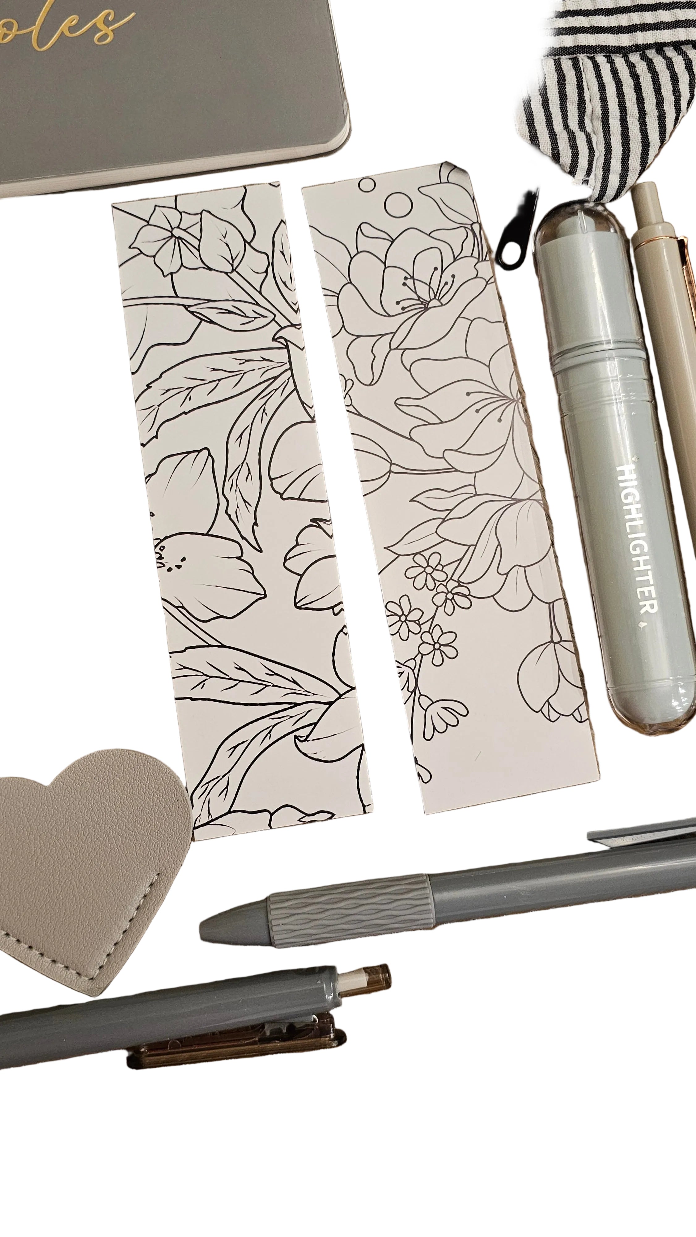 Elegant Gray Stationery Gift Set