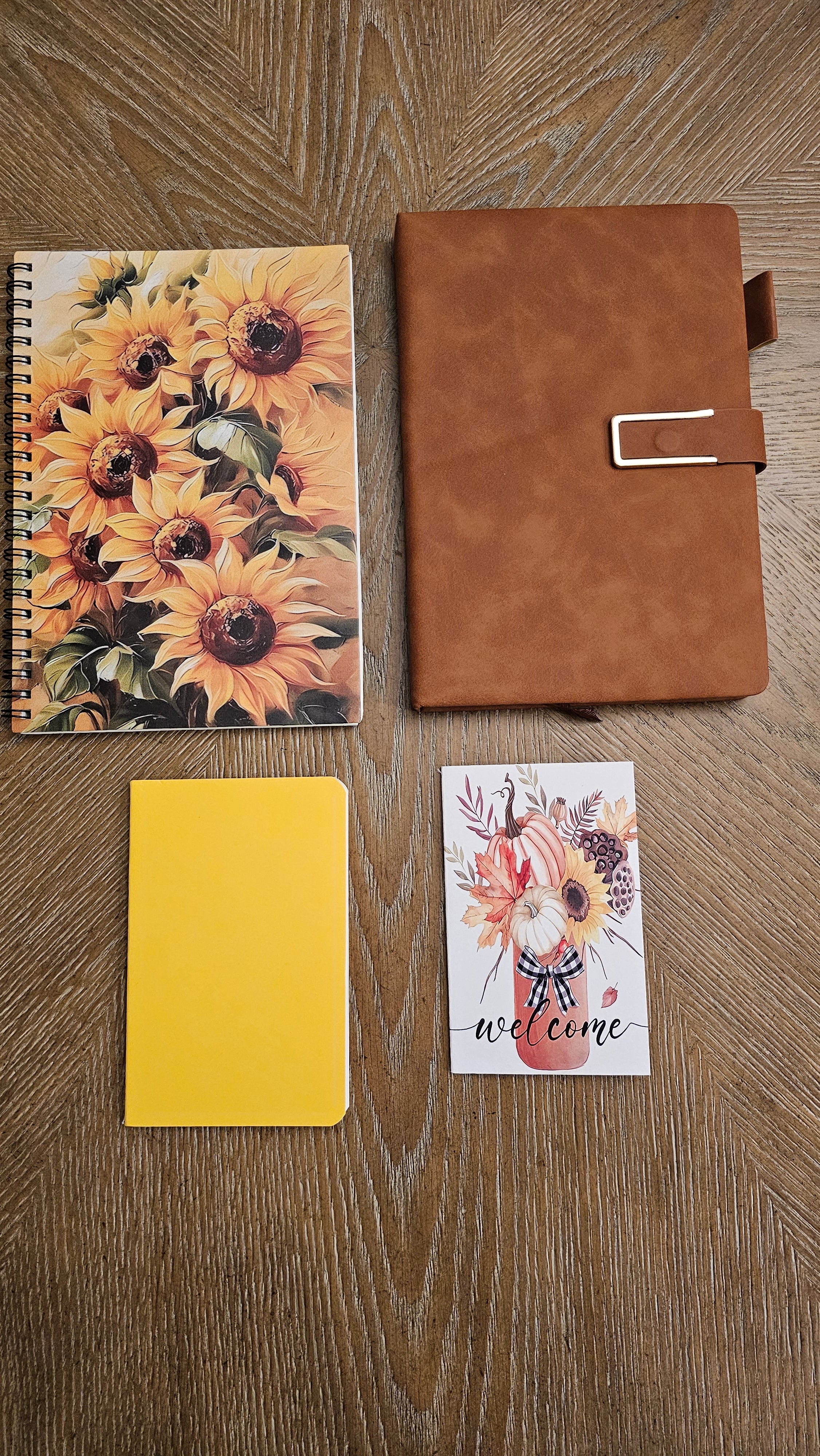 Golden Harvest Stationery Gift Set