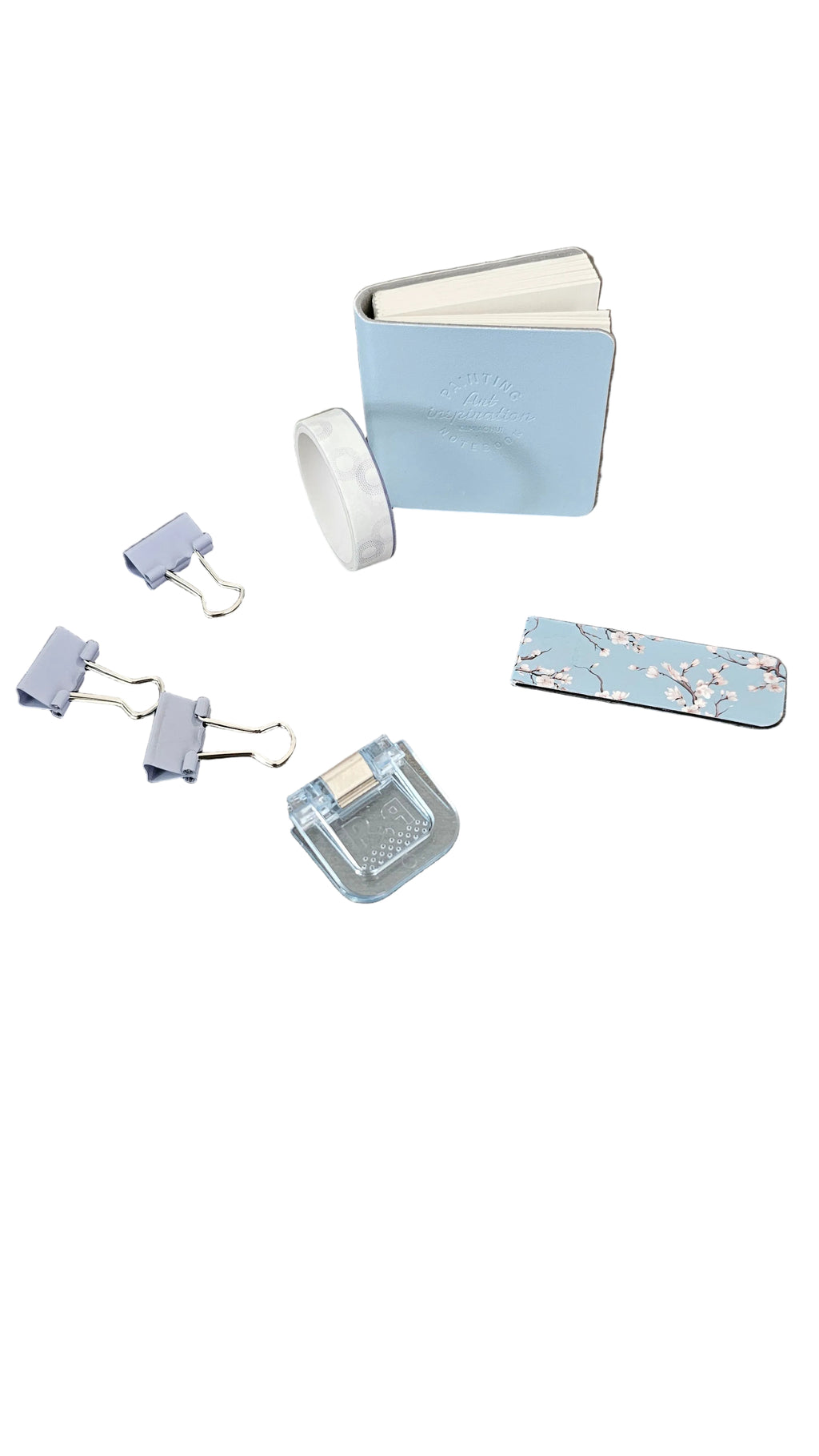 Blue Floral Stationery Gift Box