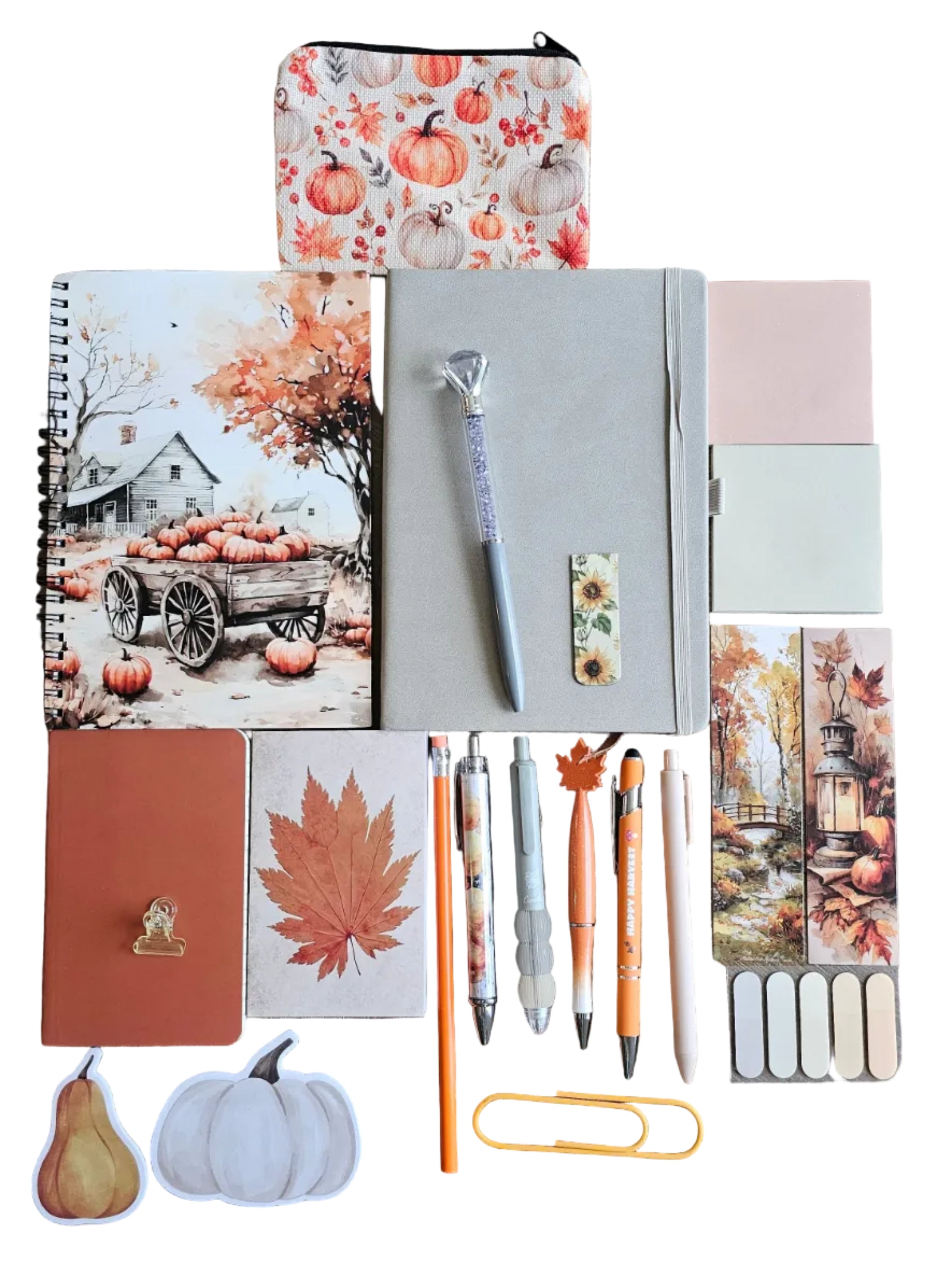 Autumn Cottage Stationery Gift Set